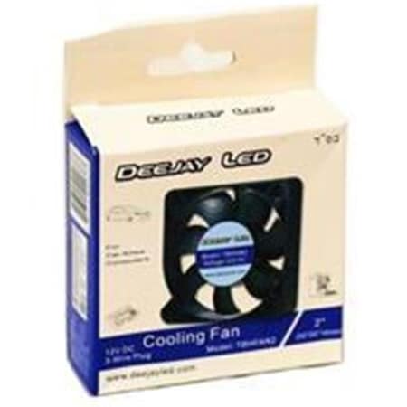 Micro 100 DeeJay TBHFAN2 2 in. Car Amplifier or Computer Cooling Fan TBHFAN2